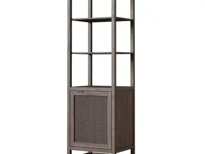 Crate and Barrel Blake showcase 3D model