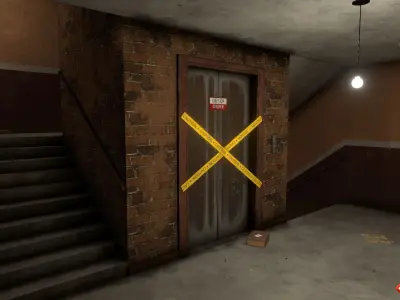 Modular Apartments Low-poly 3D model