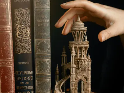 ELVEN DREAM CASTLE - LOTR-INSPIRED FANTASY TOWER 3D print model