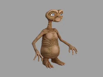 ET the alian 3D model
