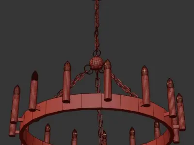 Loft Castle 3D model