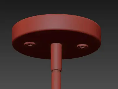 CONVERTIBLE DRUM PENDANT By Kichler 3D model