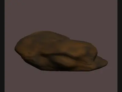 ROCK LANDSCAPE 3D MODEL Free low-poly 3D model