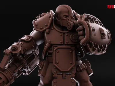 Abhuman Giants in Heavy Armor - Imperial Force  3D print model