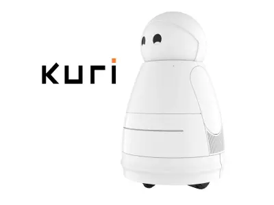 Kuri Robot White 3D model