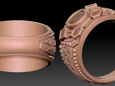 Thanos Ring 3D print model