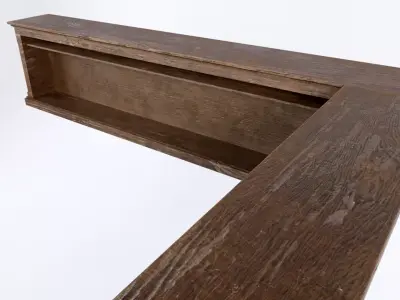 Drinking Pub Bar Low-poly 3D model