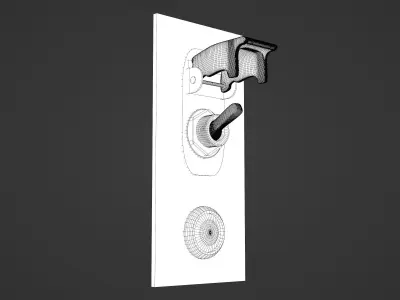 Toggle Switch 3D model