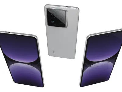 Realme GT7 Pro Light Range White 3D model