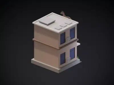 Toy Shop  Low-poly 3D model