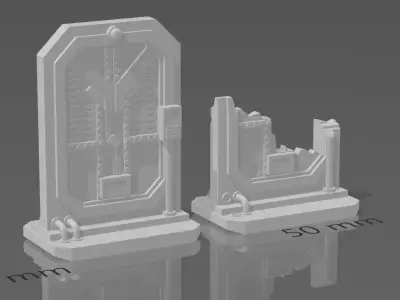 Nemesis doors 3D print model