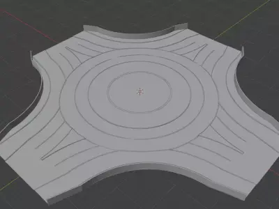 Roundabout 3D model