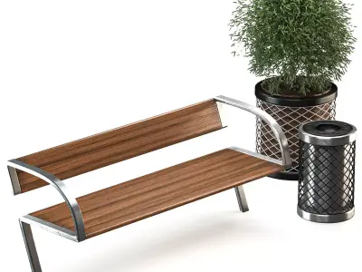 Urban Furniture 22 3D model