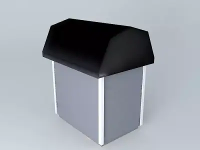 Garden Bedoffice shed Free 3D model