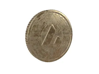 Avalanche Coin v7 006 3D model