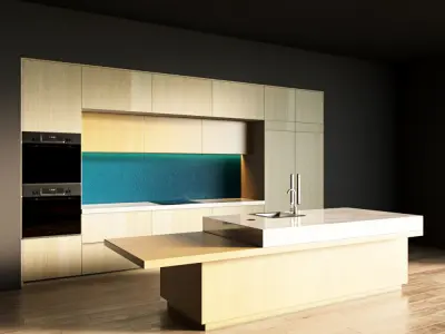 61-Kitchen1 texture 6 3D model