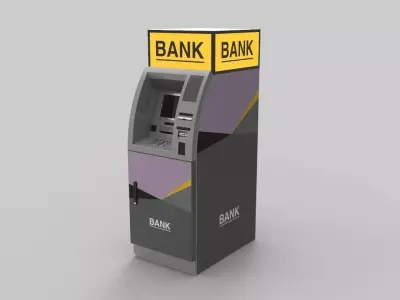 automated teller machine 2000xe 3D model