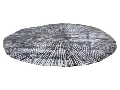 Sea Blue Caliedo Rug Low-poly 3D model