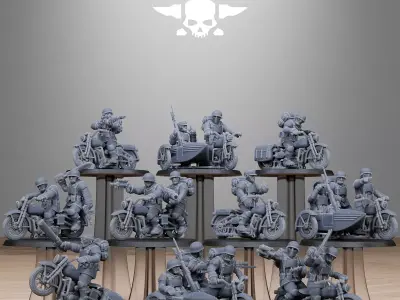 FreeGuard Bikers 3D print model