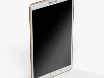 Samsung Galaxy Tab S 8-4 tablet Low-poly 3D model