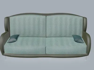 Barcelona Sofa 3D model