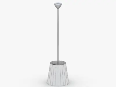 1485 - Hanging Lamp Low-poly 3D model