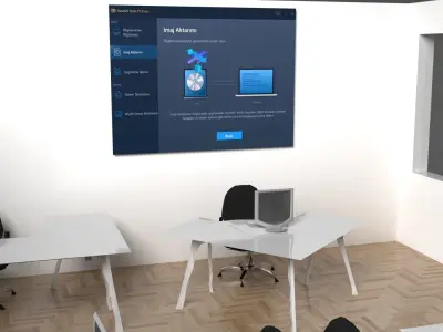 PC Training Classroom 3D model