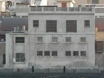 citymodal old building near water 3D model