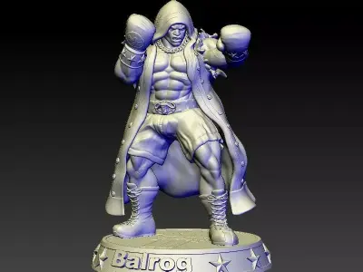 Street Fighter Balrog 3D print model