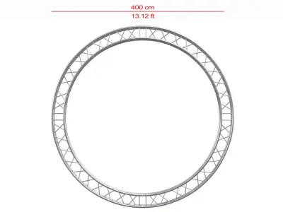 Circular Ring Truss Arch Modular  3D model