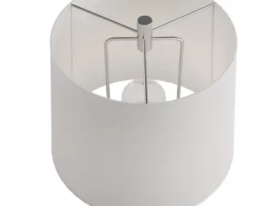 Hudson Valley Lighting Hague Round Base Table Lamp 3D model