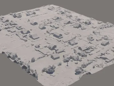 Aerial scan 14 3D model