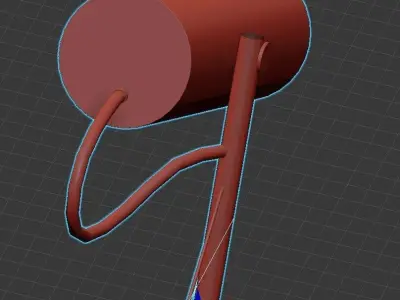 ed049 reconfigurable table lamp 3D model