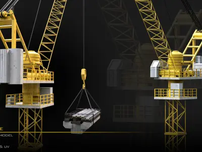 Trash Can Set 01/LowPoly/GameReady