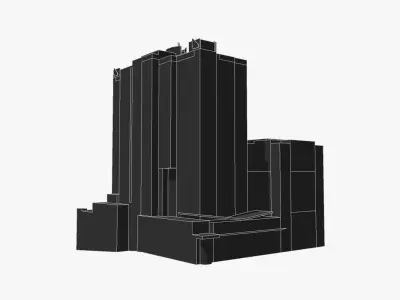 McArthur Central Low-poly 3D model