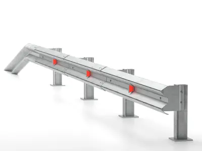 Highway set 3D model