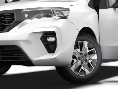 Nissan Townstar LWB HQ Interior 2025 3D model