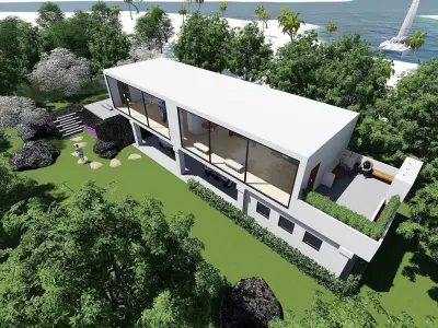 Modern House 3D model