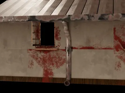 Gothic Wall Roof Collection Low-Poly PBR Assets with High Res  Low-poly 3D model