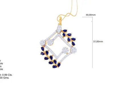 Pendant - 197 3D print model