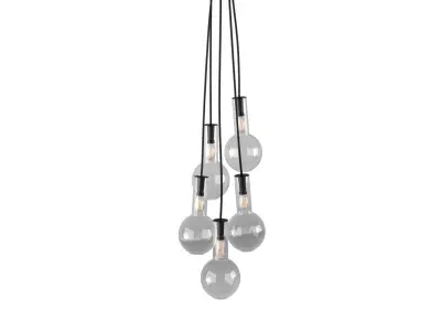 Chandelier - Hanging Low-poly 3D model