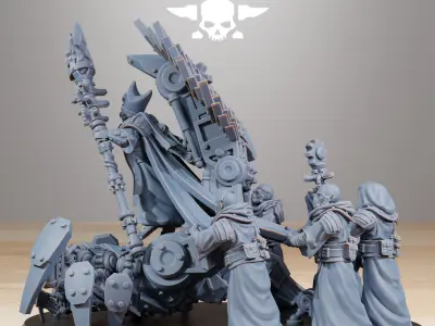 Scavenger Priest 3D print model