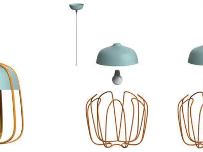 Tull Lamp Free 3D model