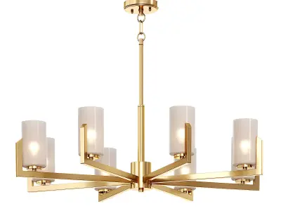 Dart Light Chandelier 3D model