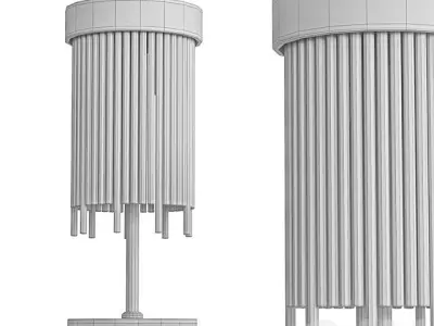 Abur Table Lamp 3D model purchase