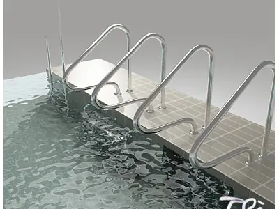 SWIMMING POOL LADDERS 3D model