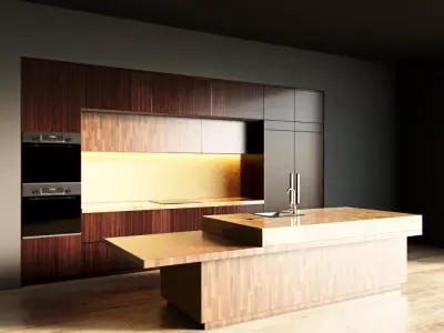 37-Kitchen1 texture 4 3D model