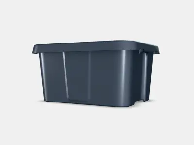 KLAMTARE box with lid insideoutside 3D model