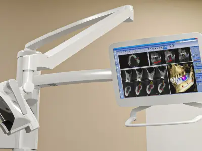  Dental Office with Doctor and Patient Fur 