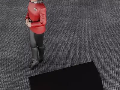 Outer Floor - USS Enterprise NCC-1701-A Main Bridge 3D print model